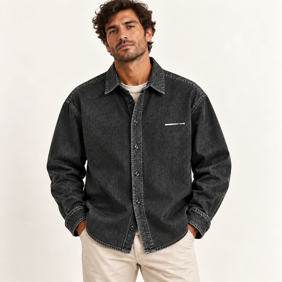 The Huxley Vintage Denim Shirt