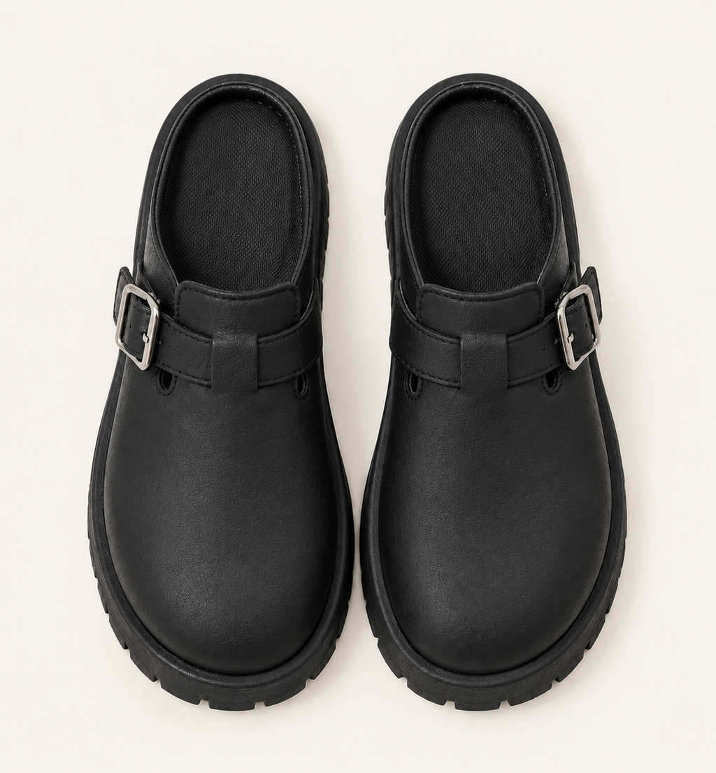 The Harrington Buckle Clog
