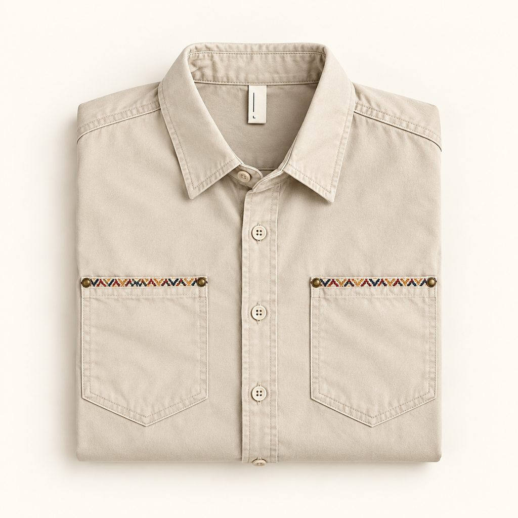 The Alder Embroidered Workshirt