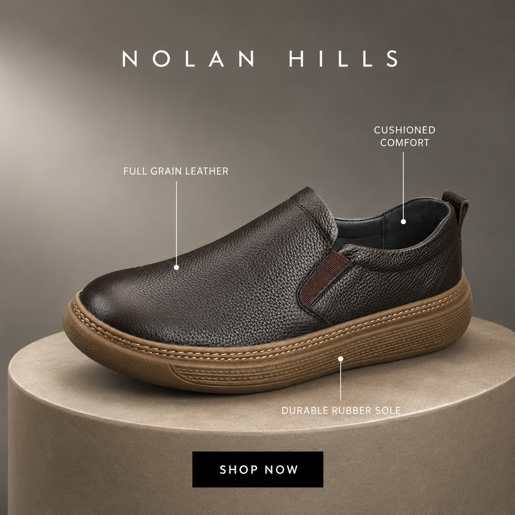 Marco Genuine Leather Slip-On Loafer