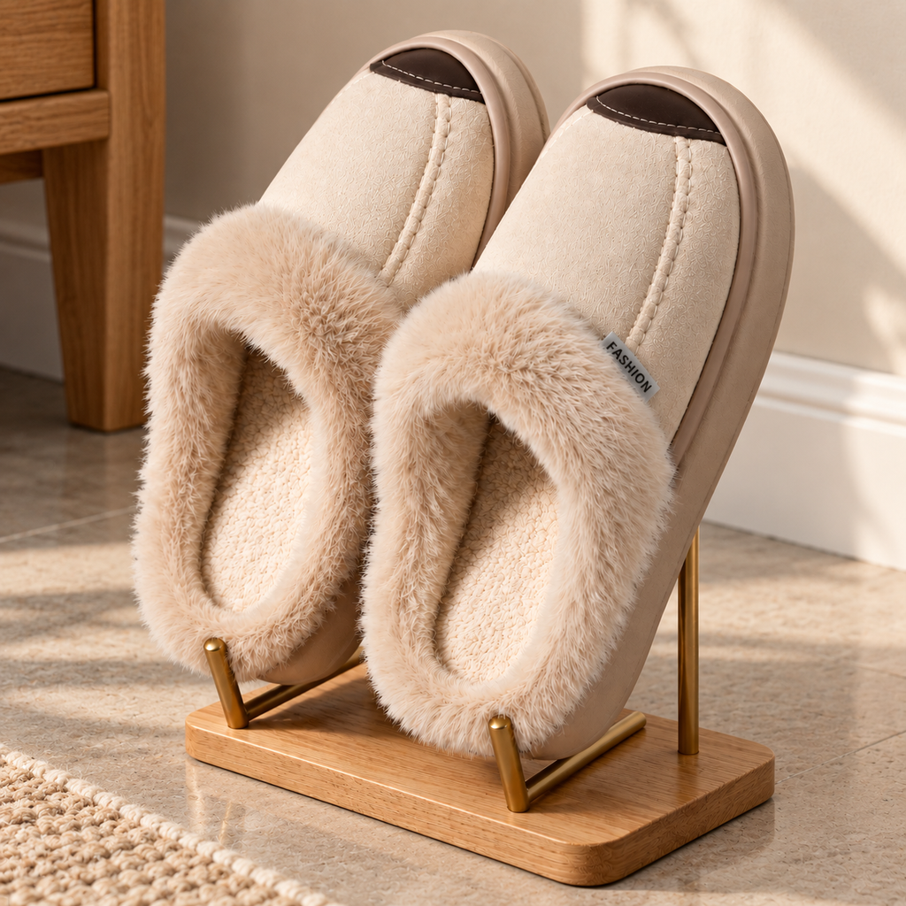 The Aspen Cozy Platform Slippers