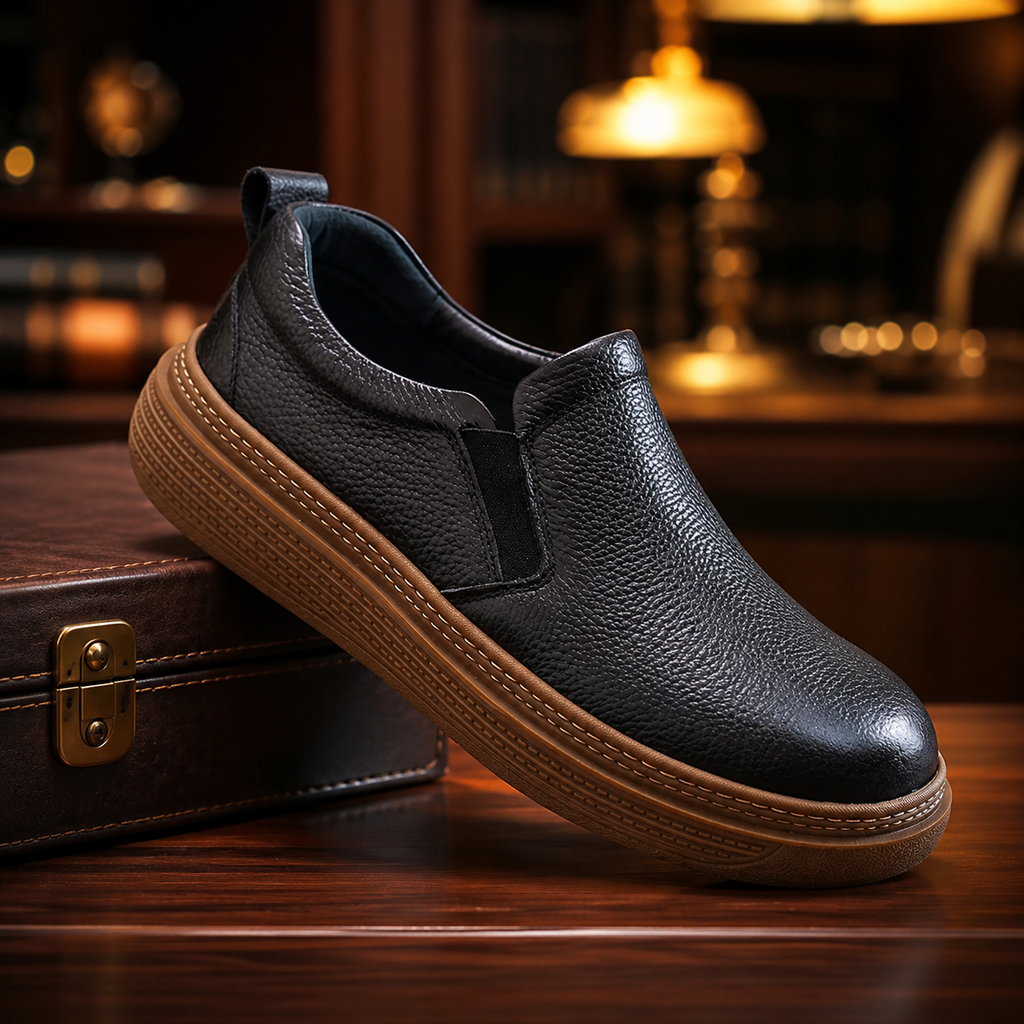 Marco Genuine Leather Slip-On Loafer