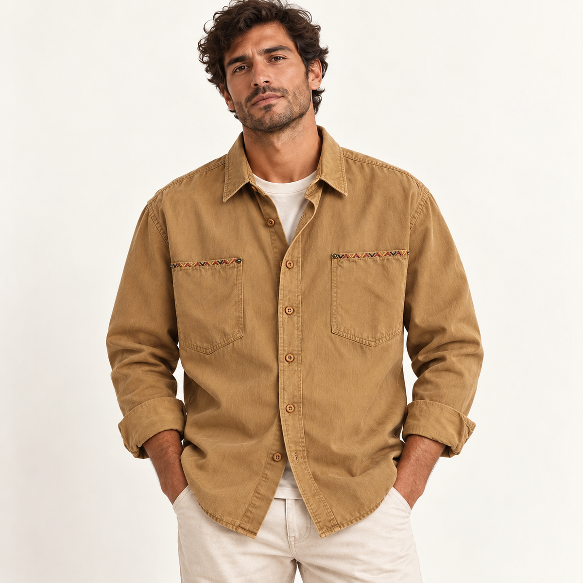 The Alder Embroidered Workshirt