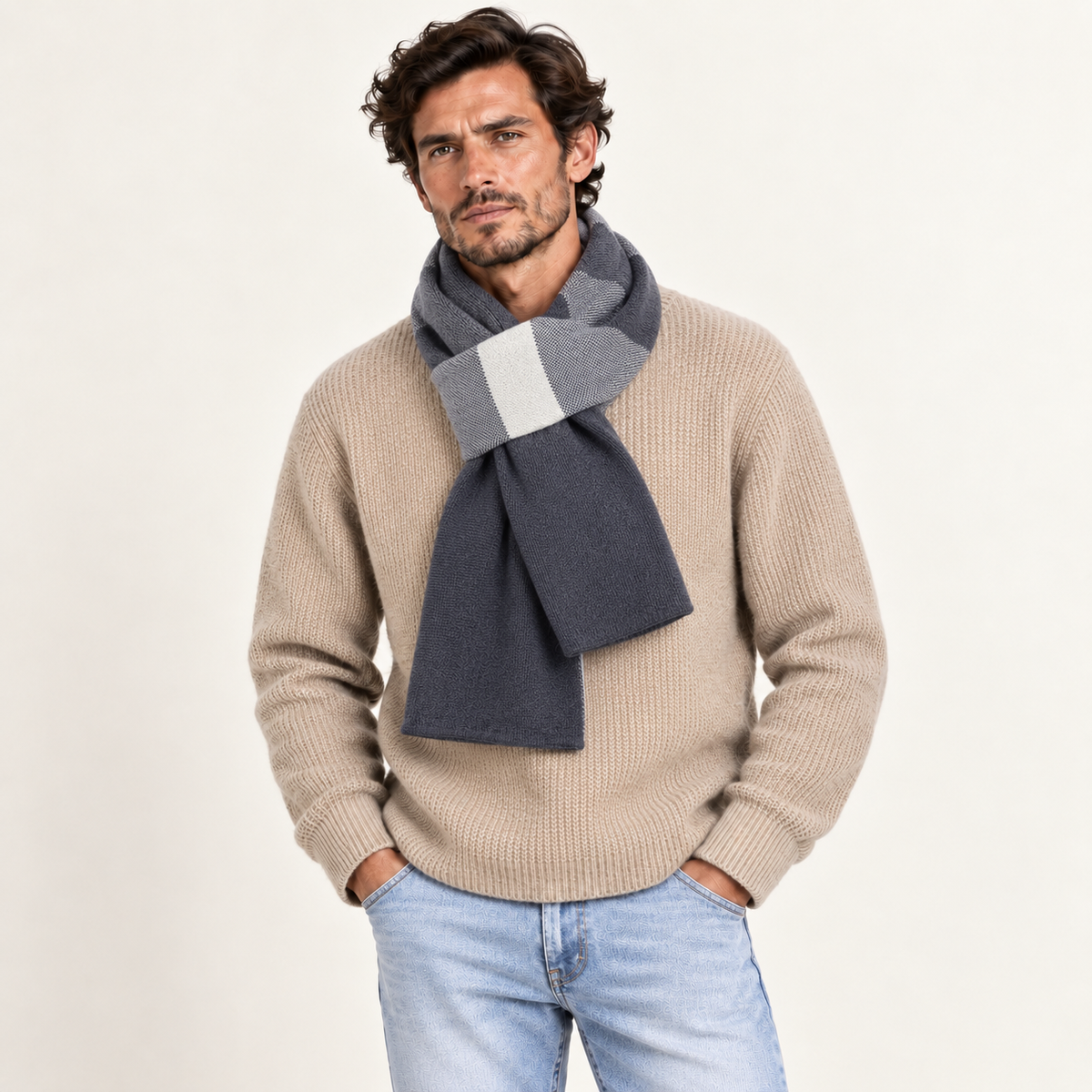The Whitmore Colorblock Scarf