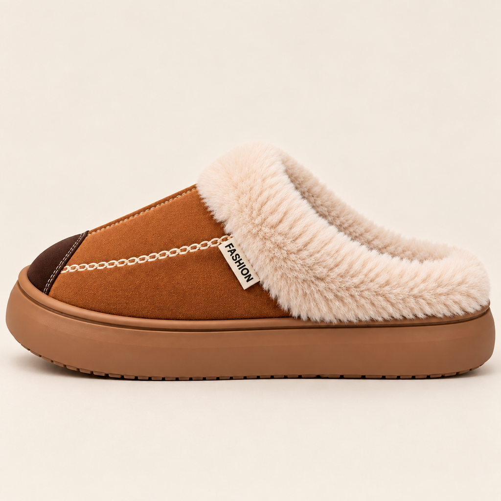 The Aspen Cozy Platform Slippers