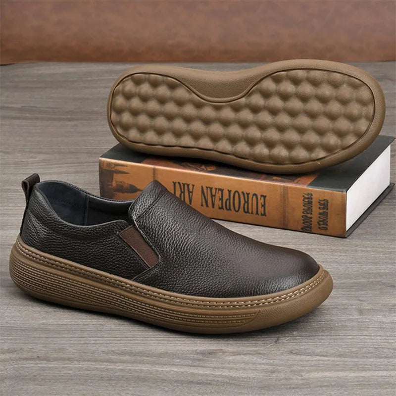 Marco Genuine Leather Slip-On Loafer