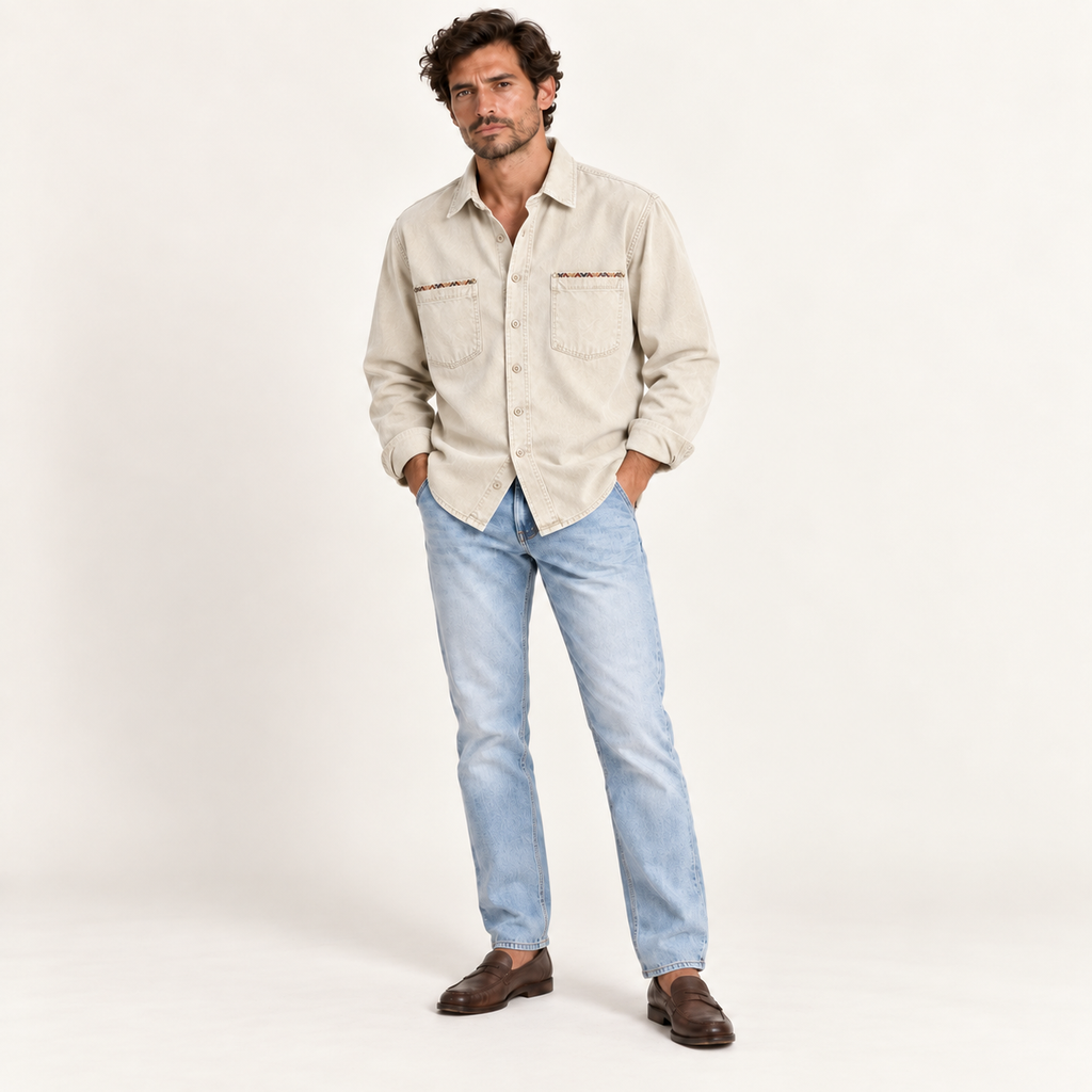The Alder Embroidered Workshirt