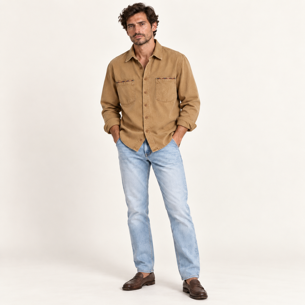 The Alder Embroidered Workshirt