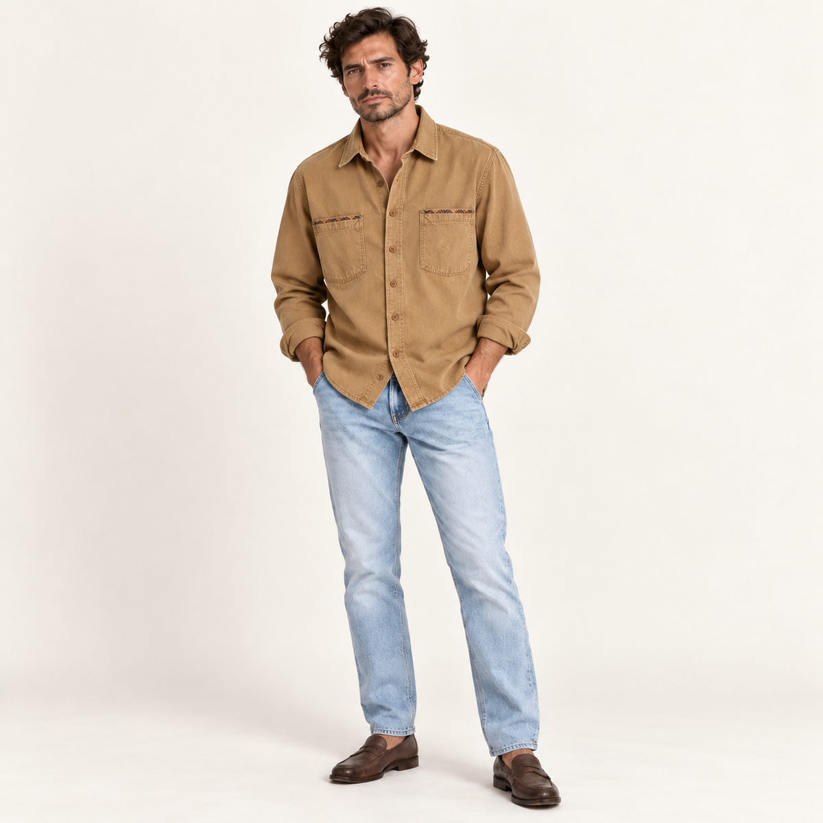The Alder Embroidered Workshirt