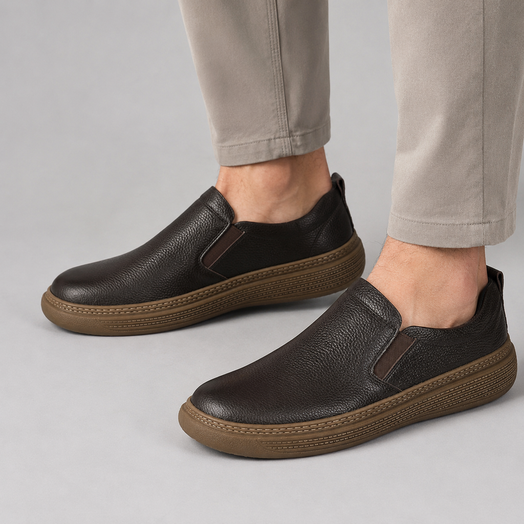 Marco Genuine Leather Slip-On Loafer
