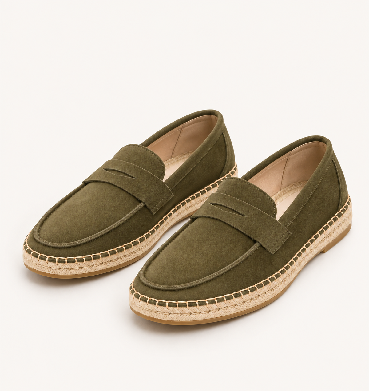 The Marco Suede Espadrille Loafers