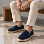 The Marco Suede Espadrille Loafers