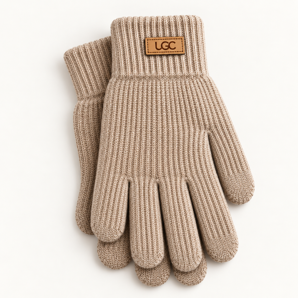 Cashmere Blend Knitted Gloves