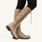 The Colette Side Lace Boots