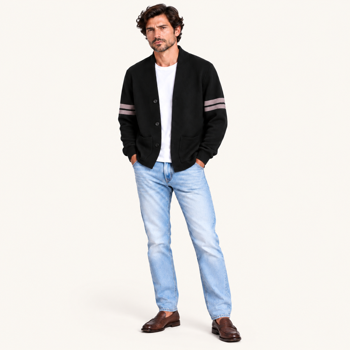 The Sterling Knit Wool Cardigan