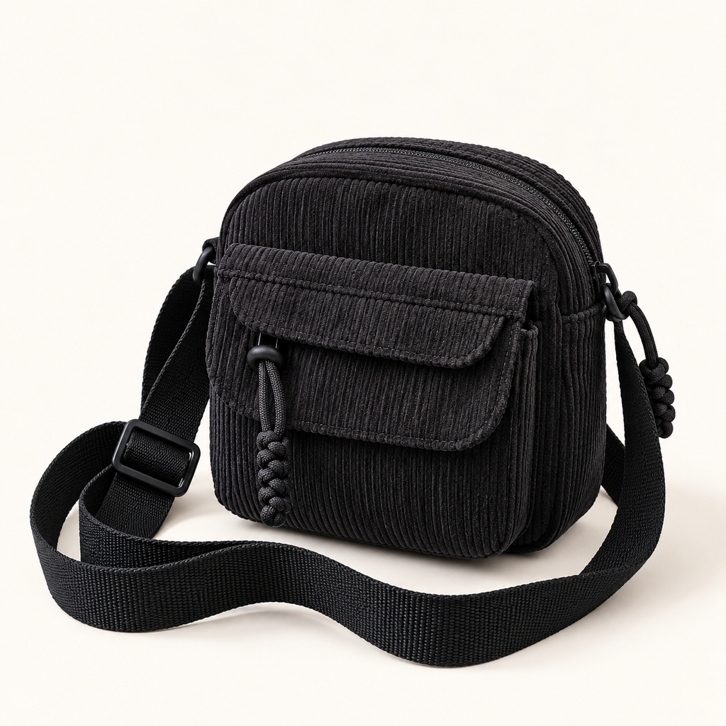 The Ellis Corduroy Crossbody Bag