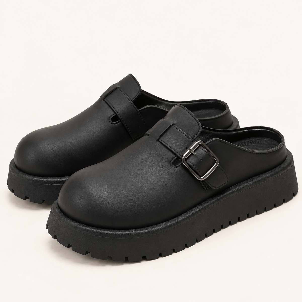 The Harrington Buckle Clog