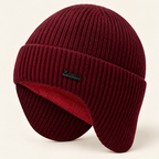 The Hollis Fleece-Lined Earflap Beanie