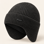 The Hollis Fleece-Lined Earflap Beanie