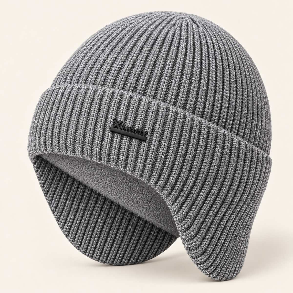 The Hollis Fleece-Lined Earflap Beanie