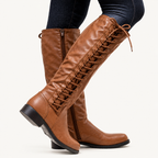 The Colette Side Lace Boots