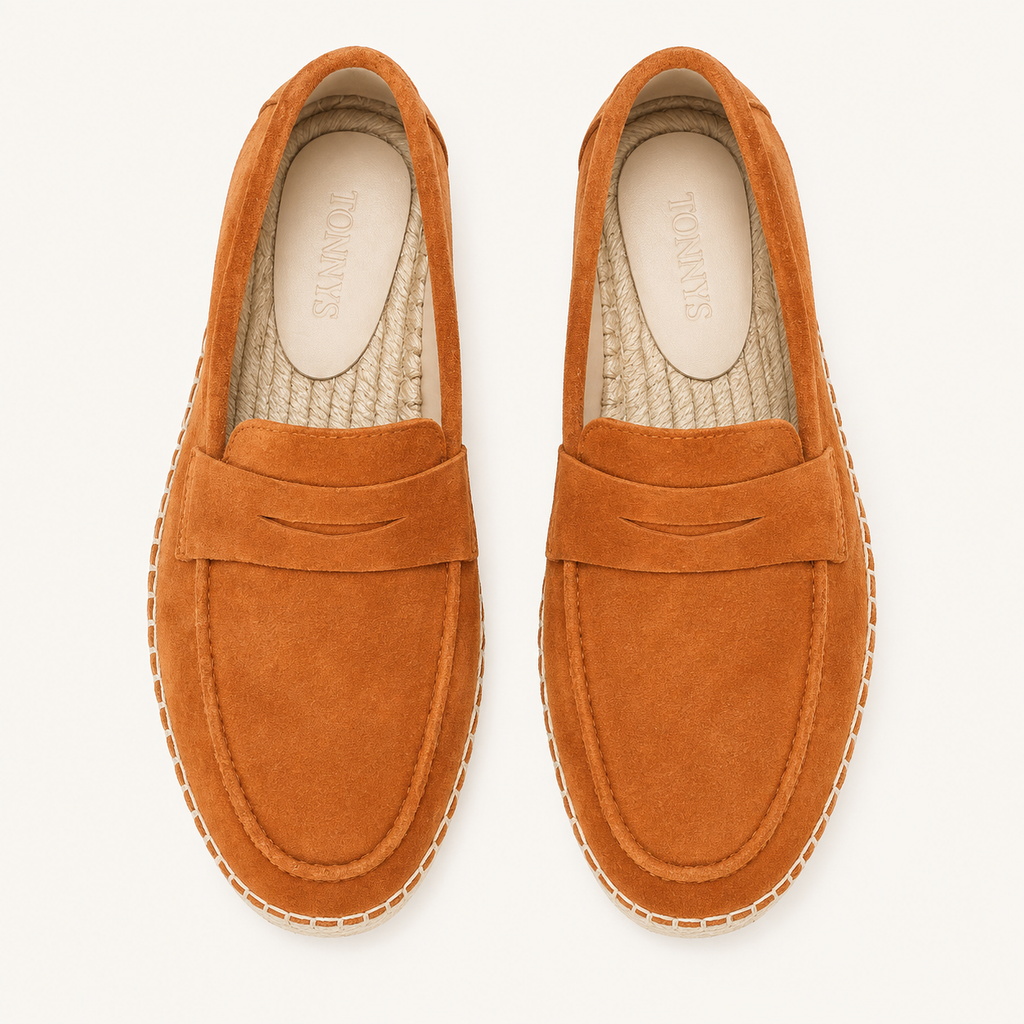 The Marco Suede Espadrille Loafers