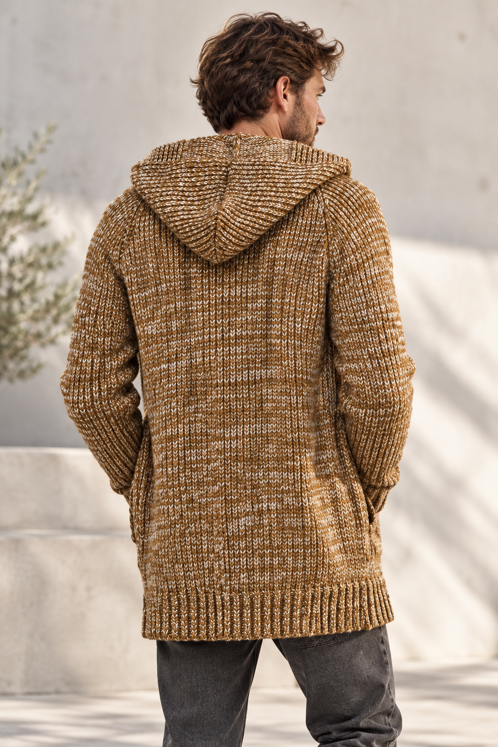 The Thornton Hooded Toggle Cardigan