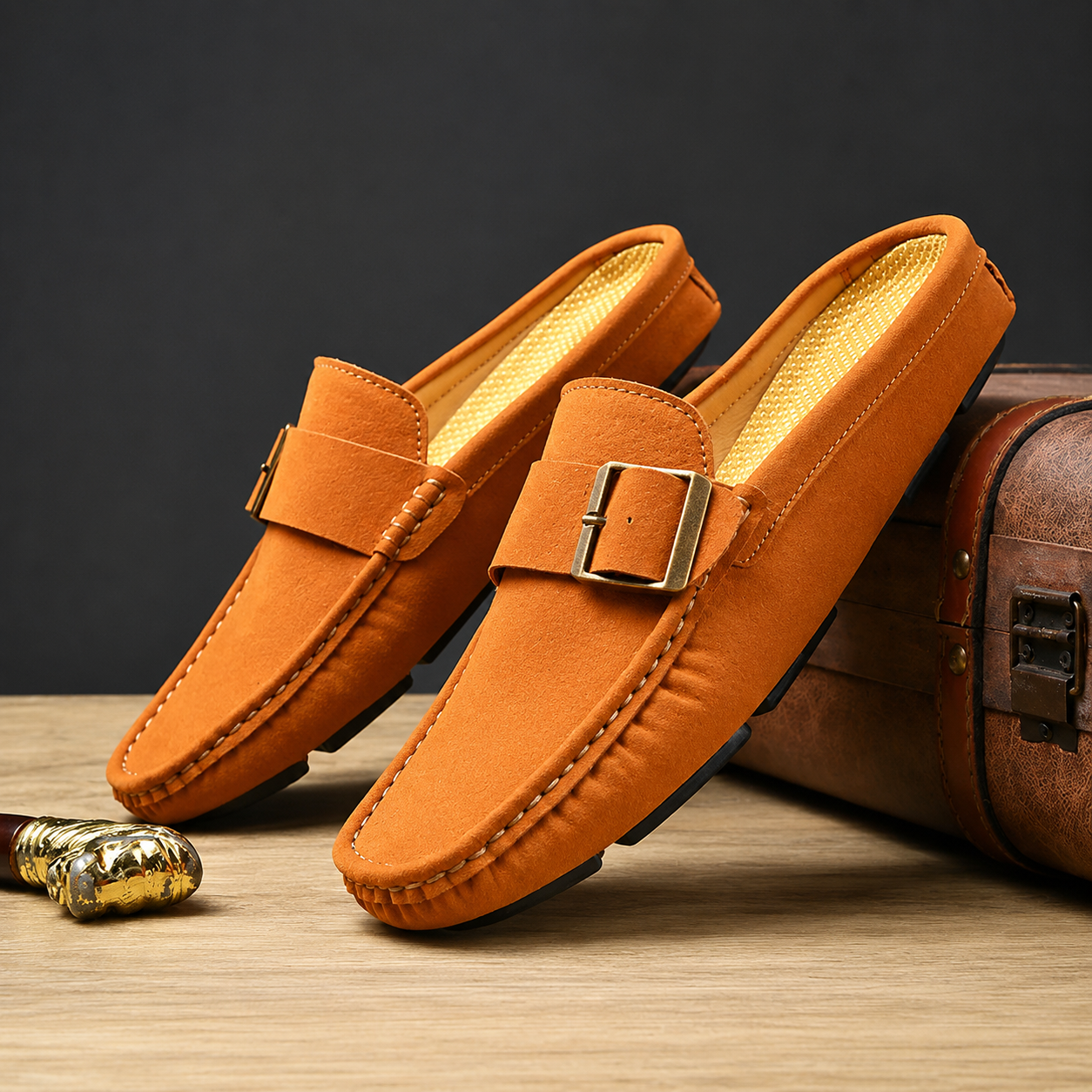 Brooks Genuine Leather Loafers