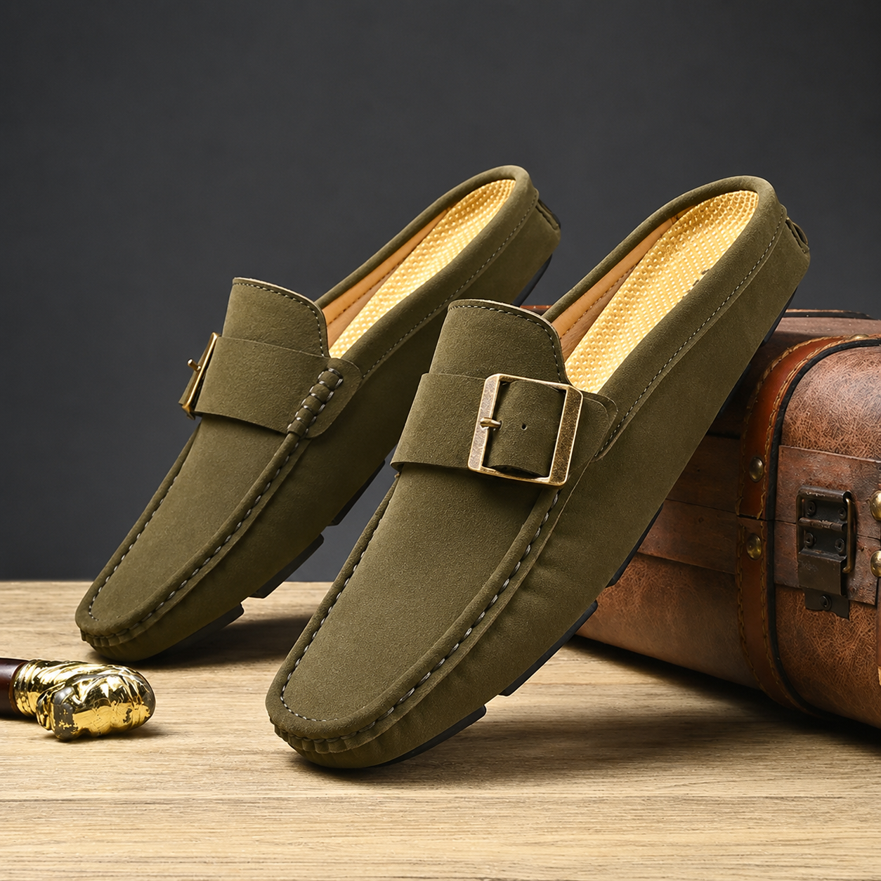 Brooks Genuine Leather Loafers
