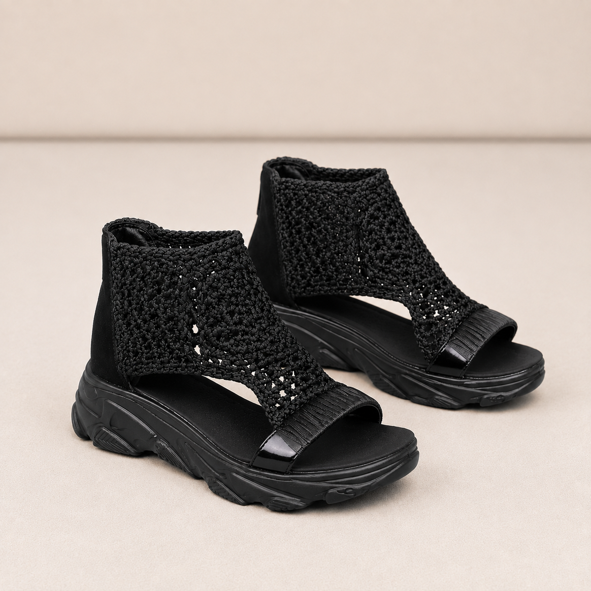 The Amalfi – Crochet Cloud Sandal