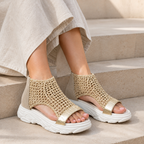 The Amalfi – Crochet Cloud Sandal