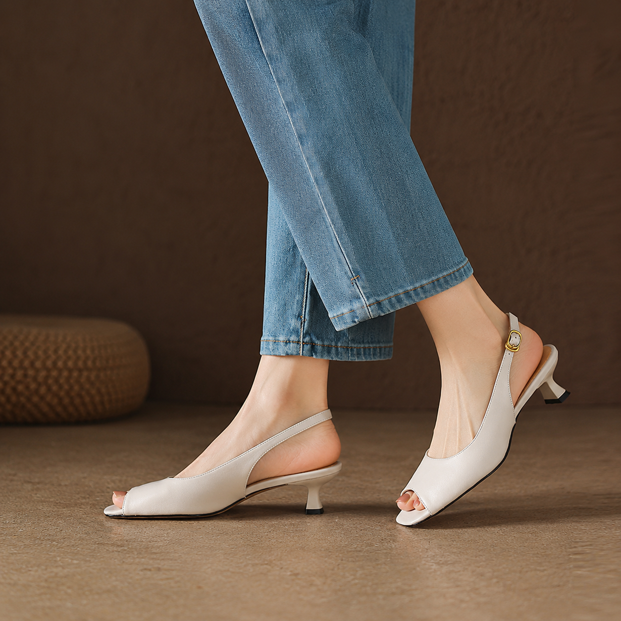 Madeline Genuine Leather Sandals