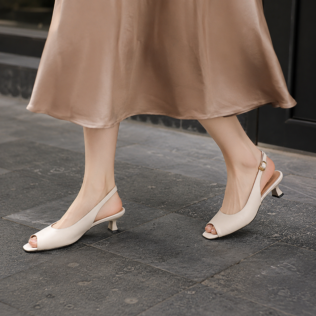 Madeline Genuine Leather Sandals