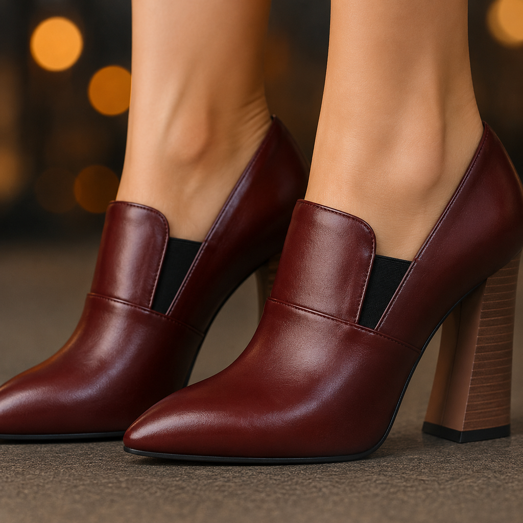 Monroe Block Heel Pump
