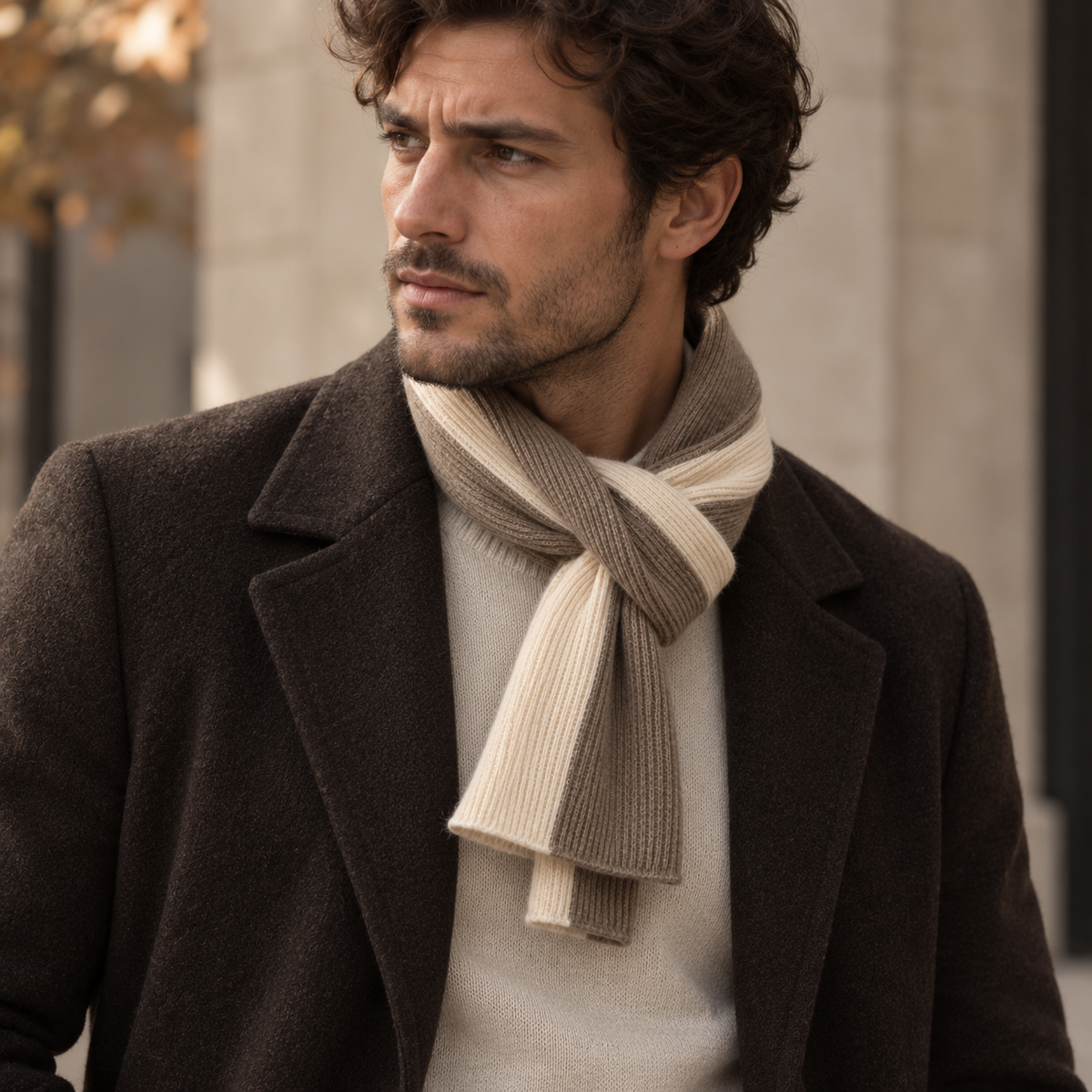 The Branton Merino Scarf