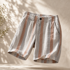 Barret Stripe Linen Short