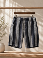 Barret Stripe Linen Short
