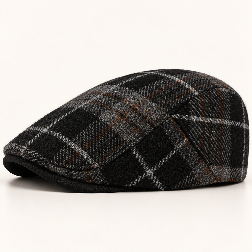 The Whitlock Wool Flat Cap