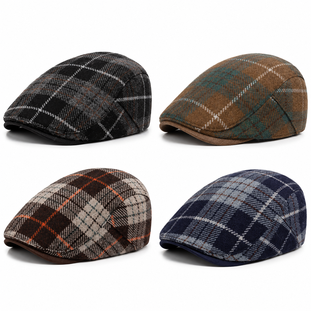 The Whitlock Wool Flat Cap