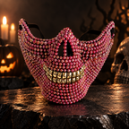 The Nocturne Beaded Skull Mask