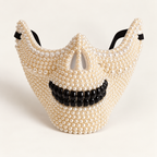 The Nocturne Beaded Skull Mask