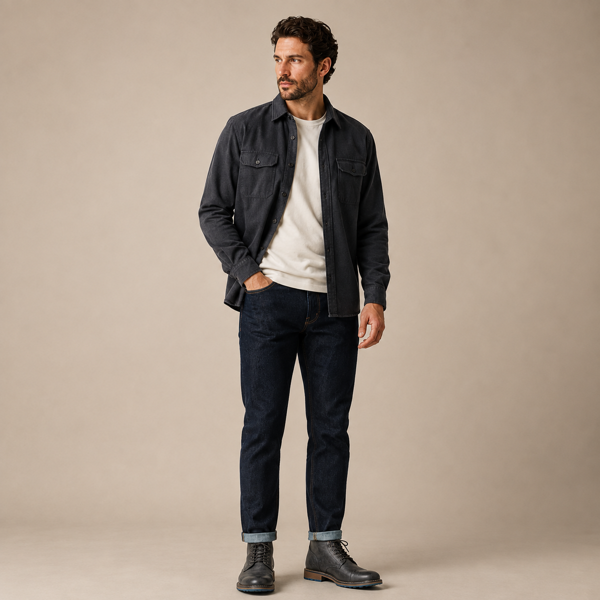 The Hudson Cap-Toe Boot