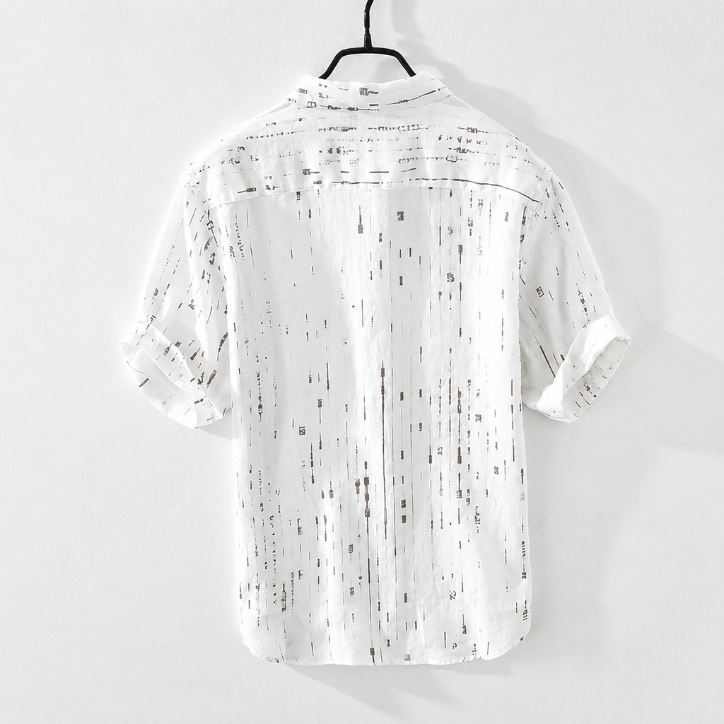 Harbor Linen Print Shirt