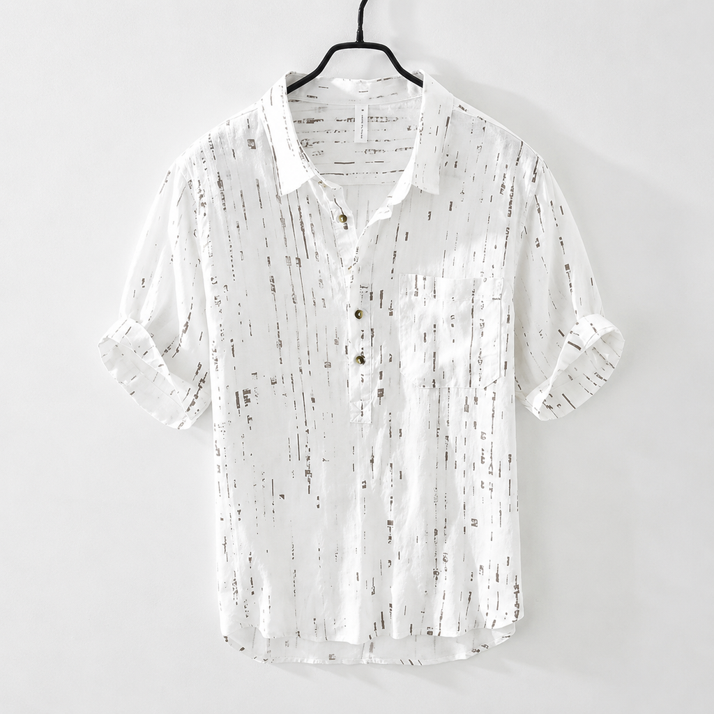 Harbor Linen Print Shirt