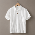 Enzo Linen Polo Shirt