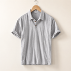 Enzo Linen Polo Shirt