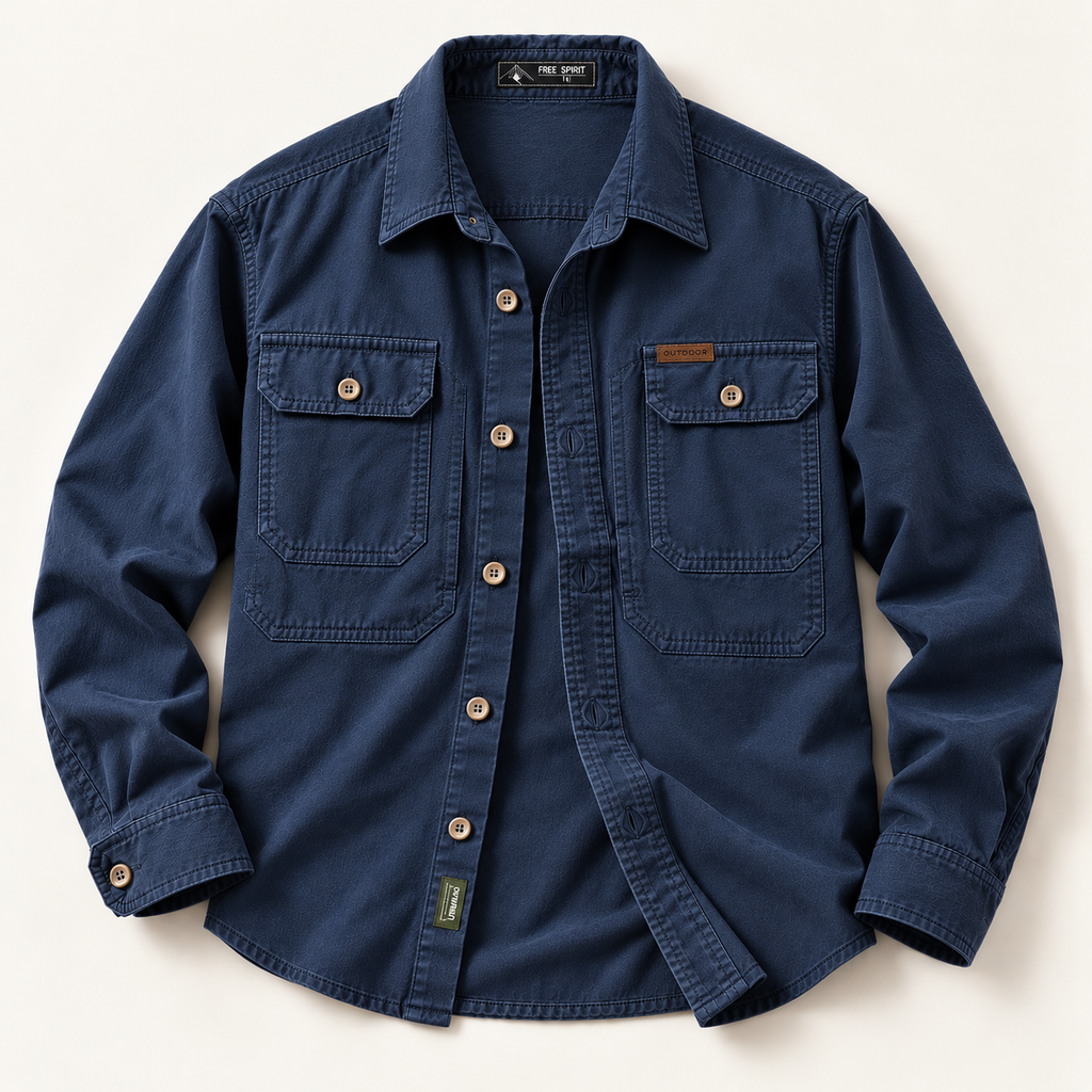 The Fieldstone Washed Overshirt