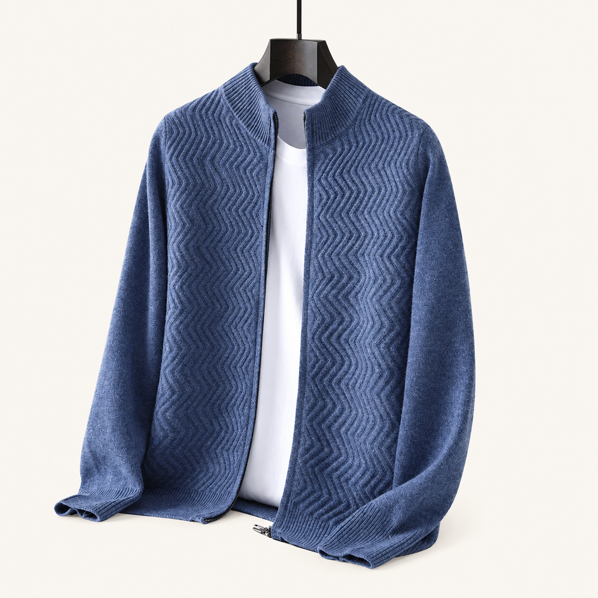 The Bramwell Merino Wool Cardigan