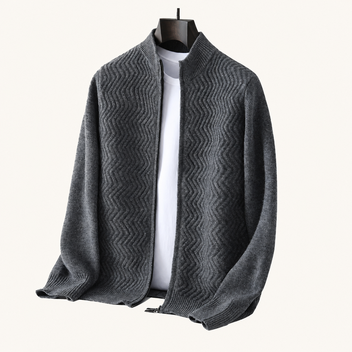 The Bramwell Merino Wool Cardigan