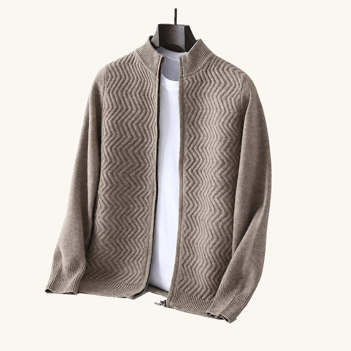 The Bramwell Merino Wool Cardigan